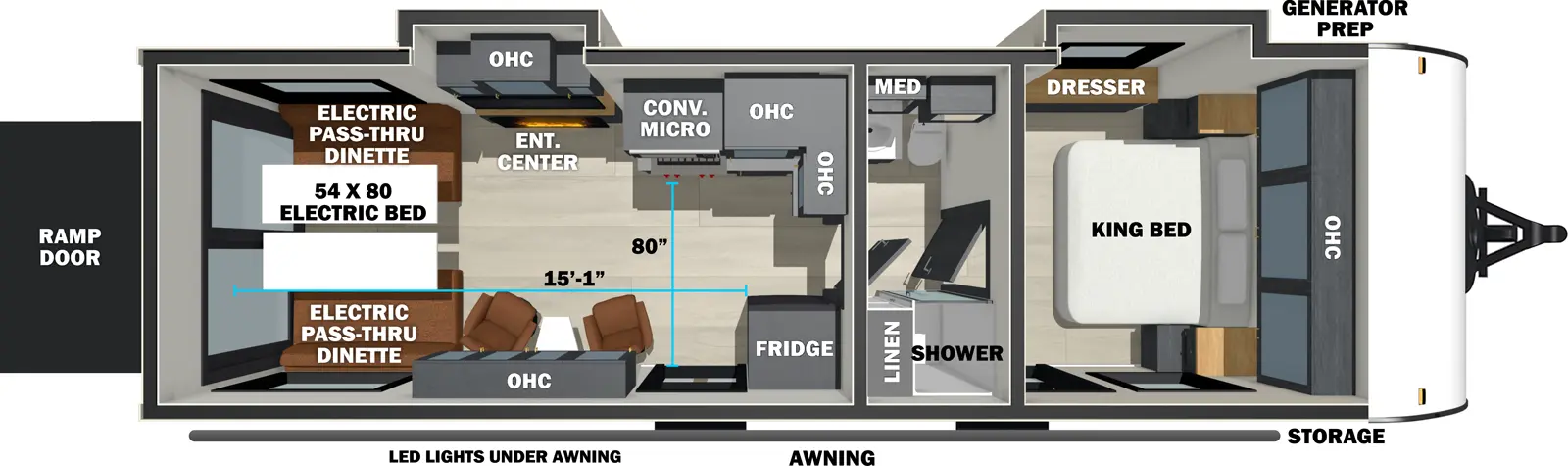 Shockwave 2600 Floorplan